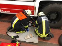 Übung beim Autohaus Timmerberg 2015 – Freiwillige Feuerwehr Astheim